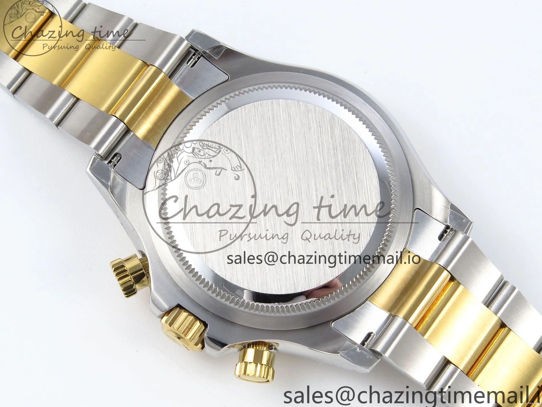 MiroTime 0128 Daytona 126503 QF 1:1 Best Edition Black YG Dial on SS YG Braclet SH4131 V Colorful 719